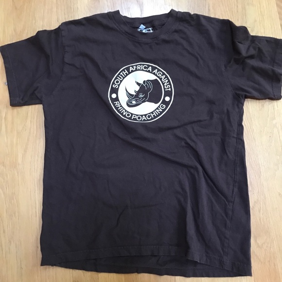South Africa Against Rhino Poaching Tee - Picture 1 of 4